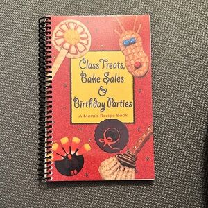 Class Treats Recipe Book with Red Cover